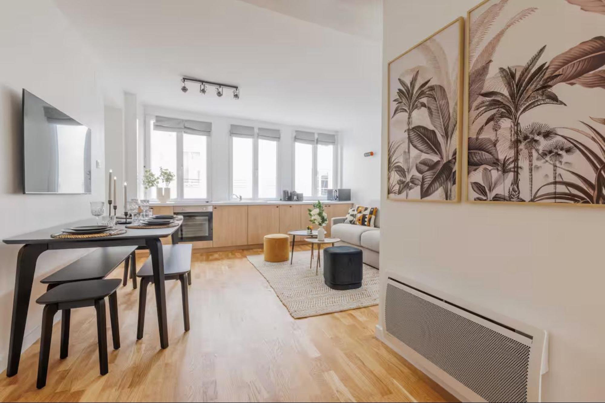 Suite-appartement 4stars Pour 6 A 10 Min Du Marais Parijs